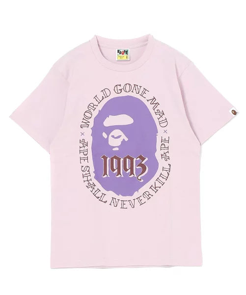 Bathing Ape Head 1993 Purple Tee