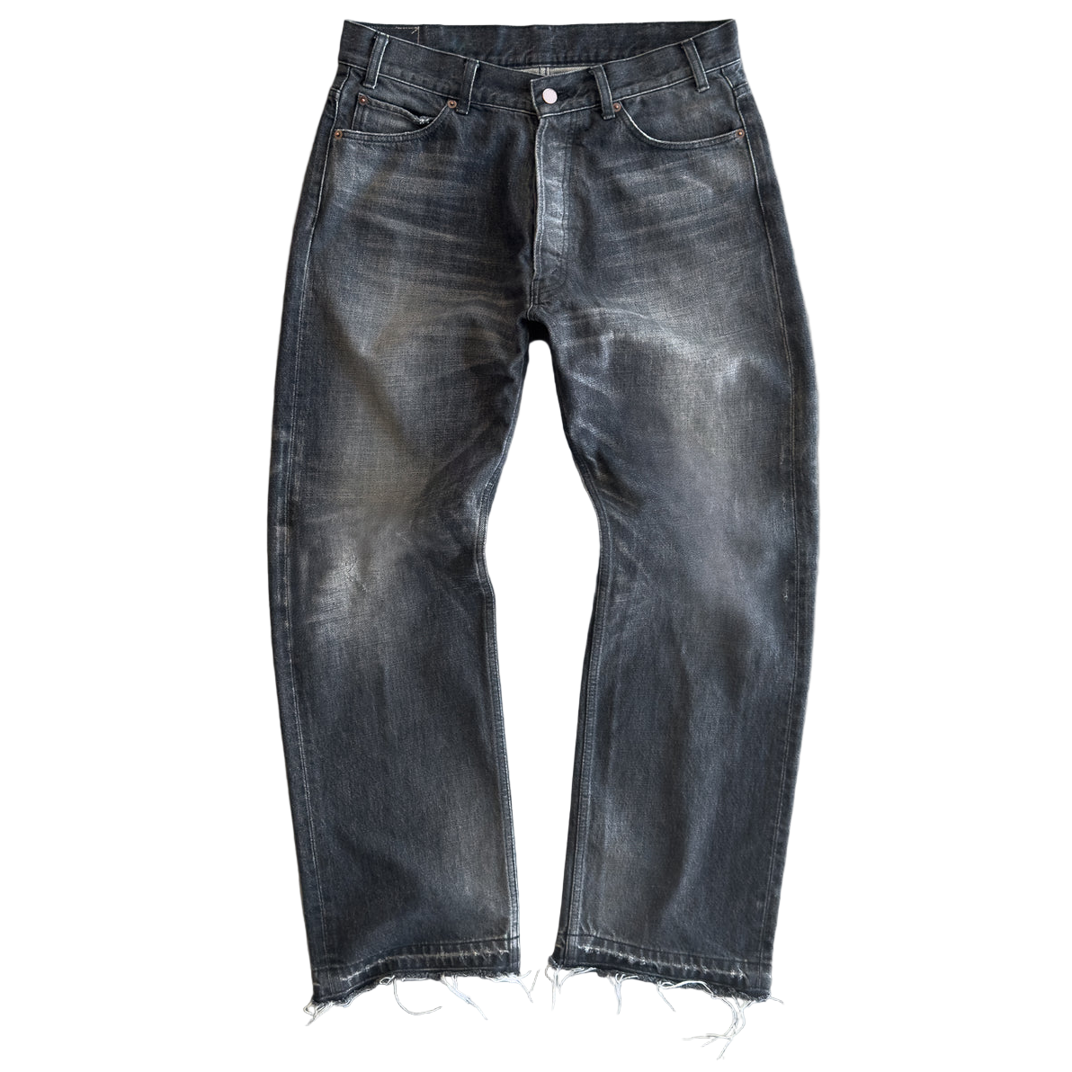 Bravest Studios Baggy Vintage Black Denim Pants