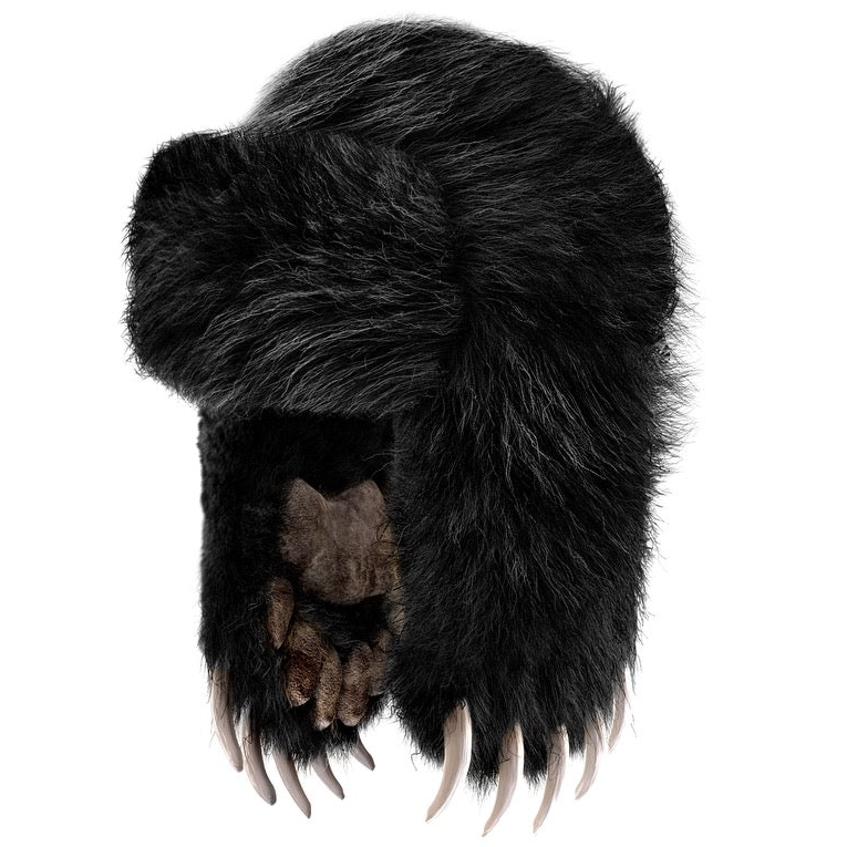 Bravest Studios Bear Claw Black Hat