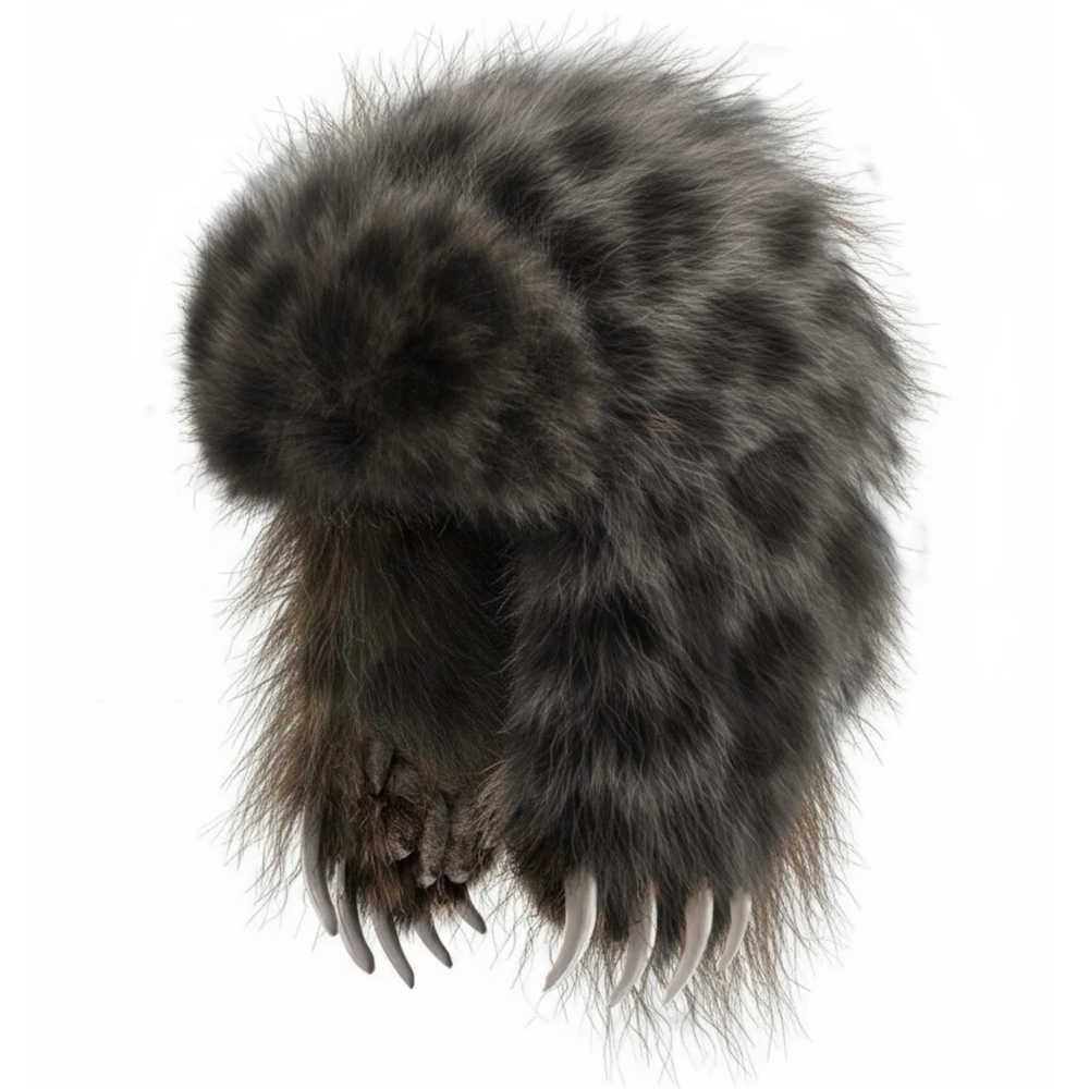 Bravest Studios Snow Leopard Claw Hat