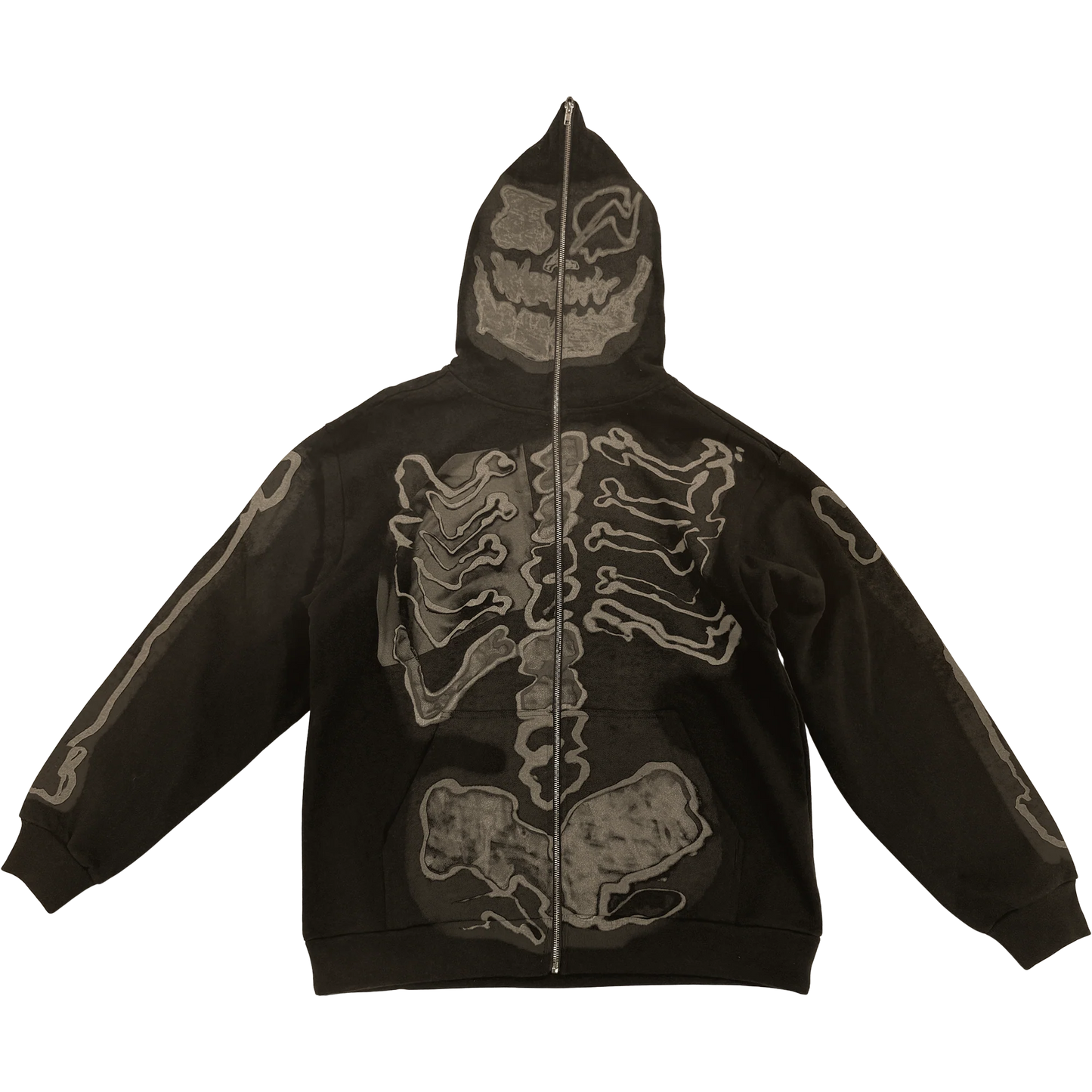 Cactus Jack x Fragment Skeleton Graffiti Zip Up Hoodie