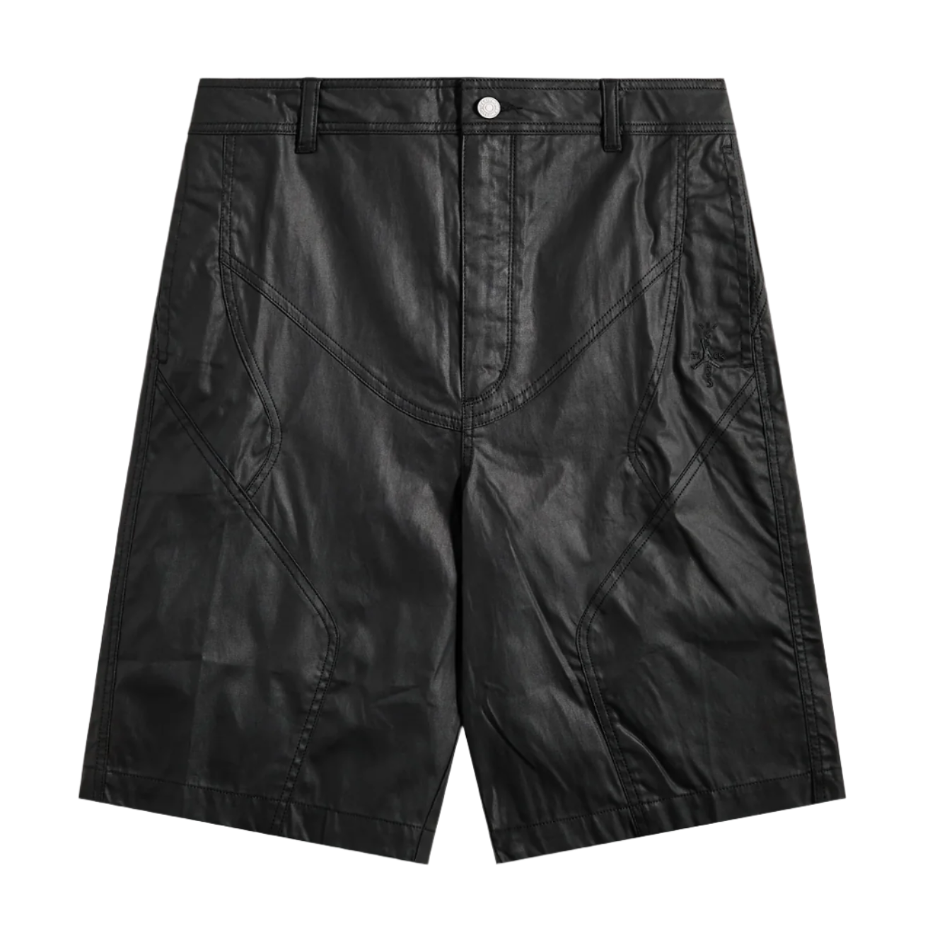Cactus Jack x Jordan Waxed Black Shorts