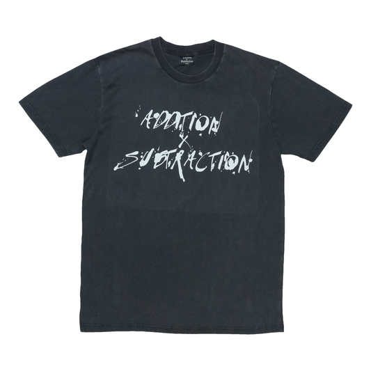 Addition By Subtraction Gonzo Vintage Black Tee