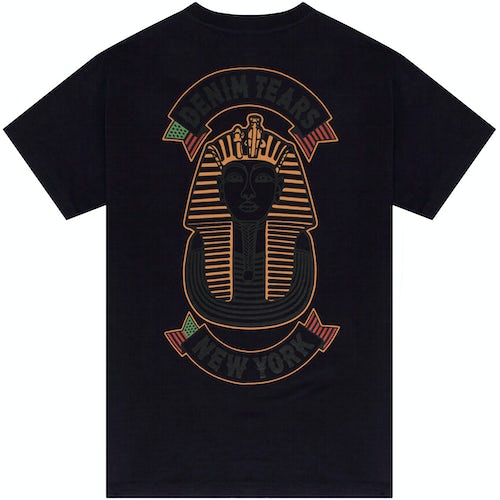 Denim Tears Longest Ride Black Tee