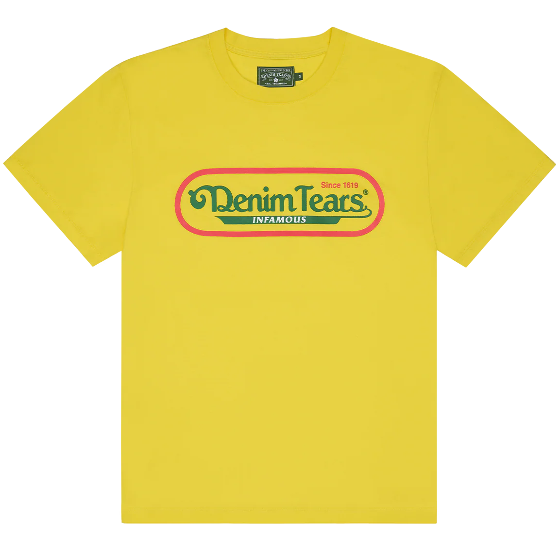 Denim Tears Infamous Yellow Tee