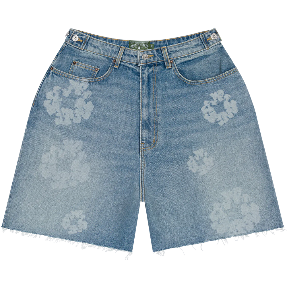 Denim Tears Laser Wreath Denim Shorts