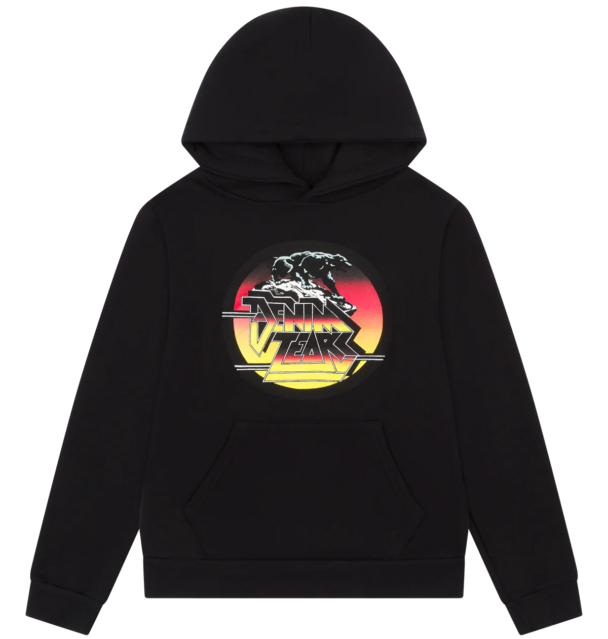 Denim Tears Nightlife Black Hoodie