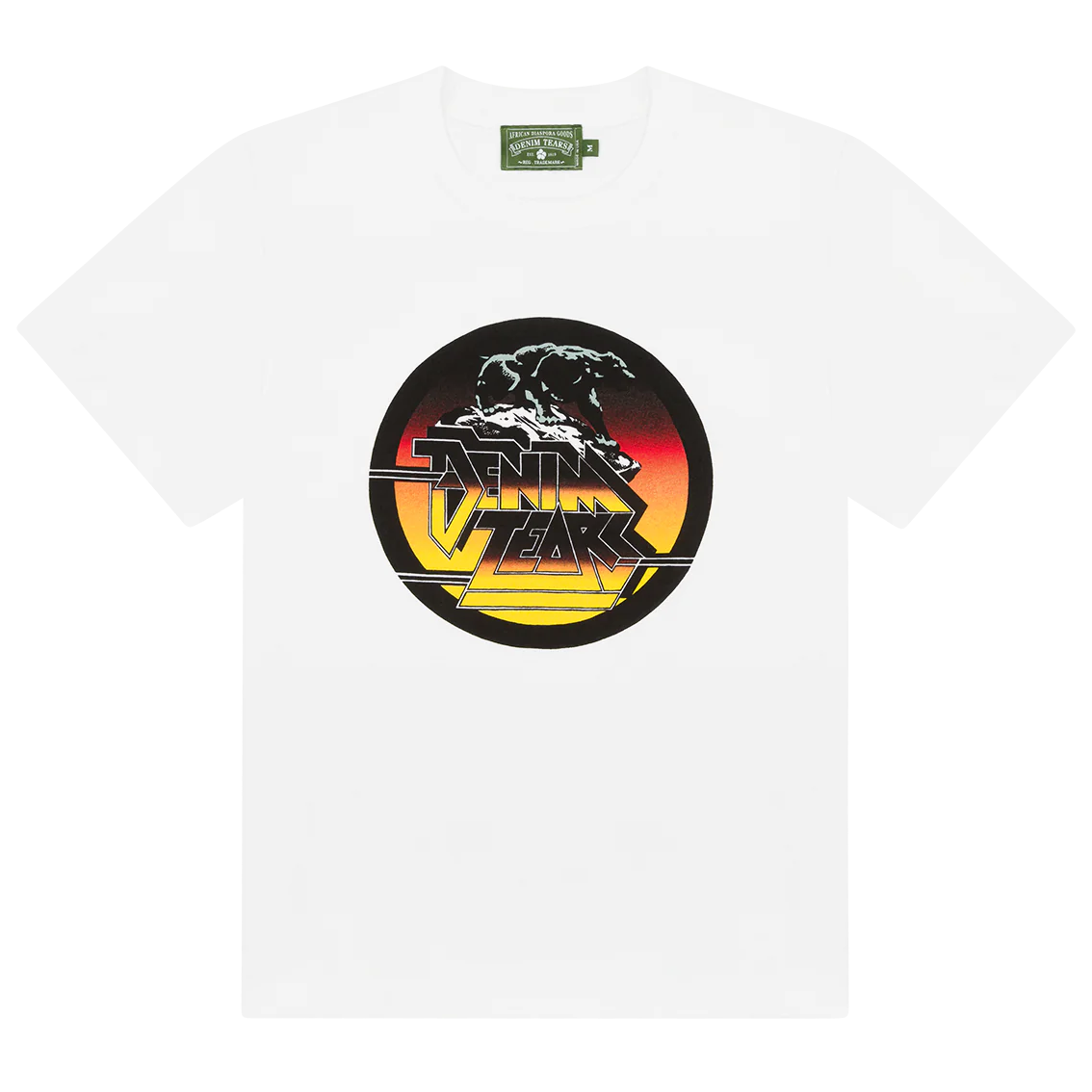 Denim Tears Nightlife White Tee