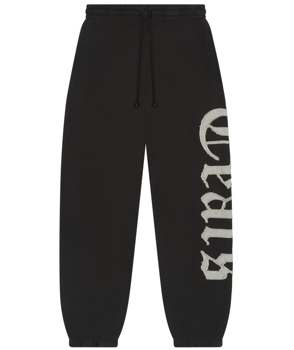 Denim Tears Tears Cut Out Charcoal Sweatpants