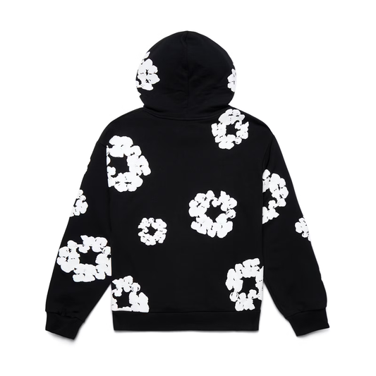 Denim Tears The Cotton Wreath Black Hoodie