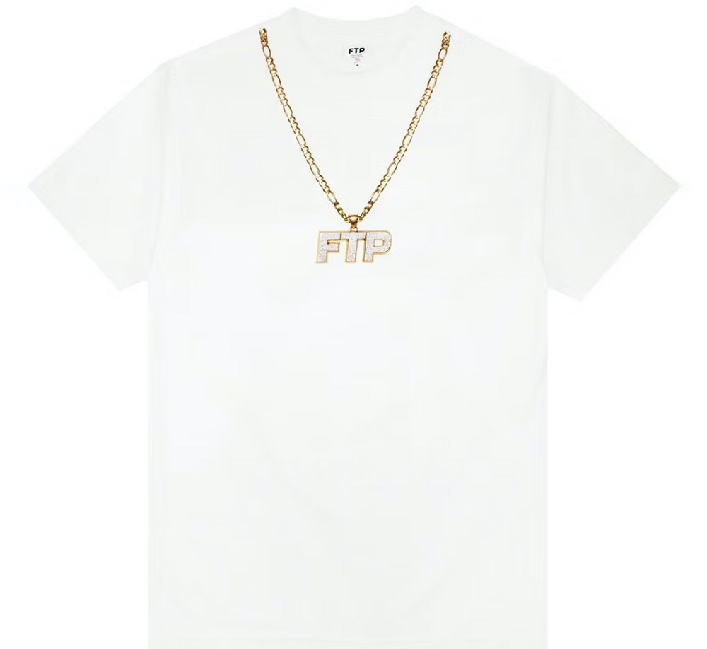 FTP Chain White Tee