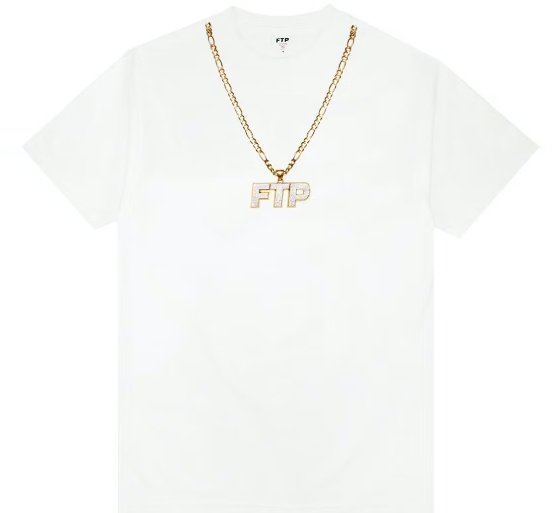 FTP Chain White Tee
