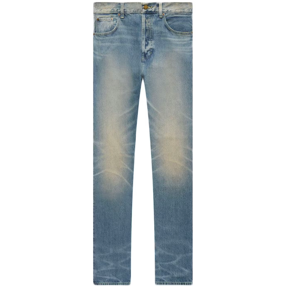 Fear Of God Essentials Indigo 5 Pocket Jean