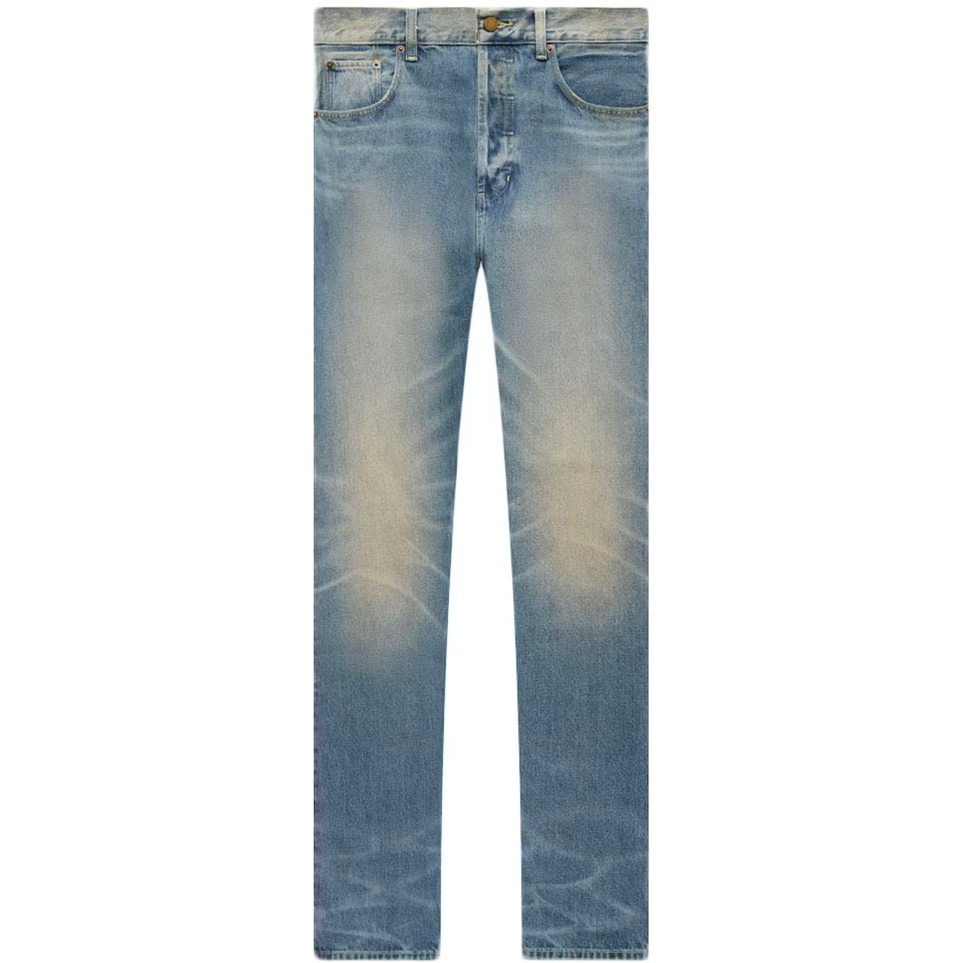 Fear Of God Essentials Indigo 5 Pocket Jean