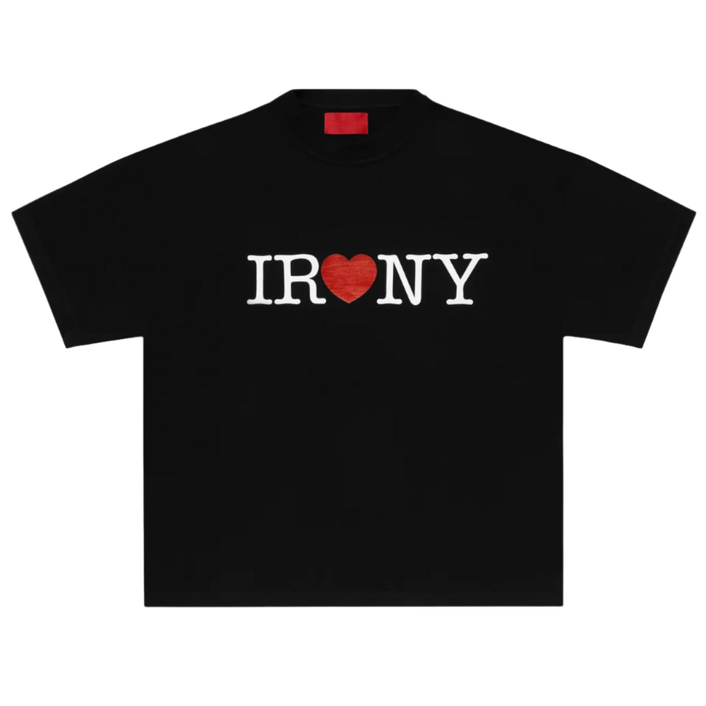 Fugazi Irony Black Tee