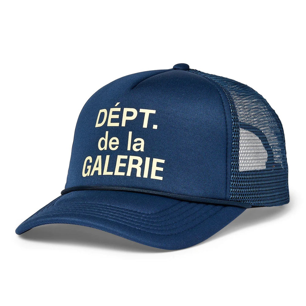 Gallery Dept. French Logo Navy Trucker Hat