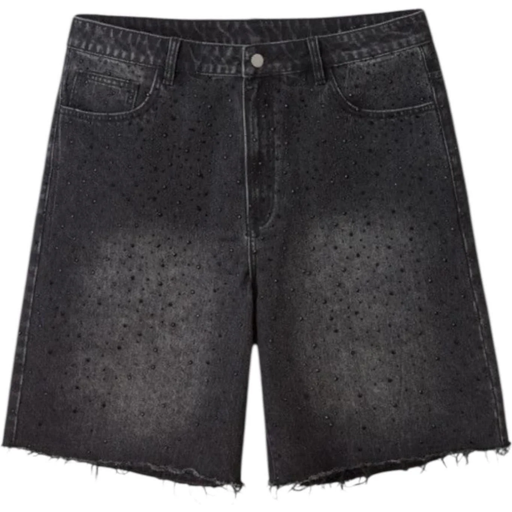 HMDD C2G Billie Jean Black Denim Shorts