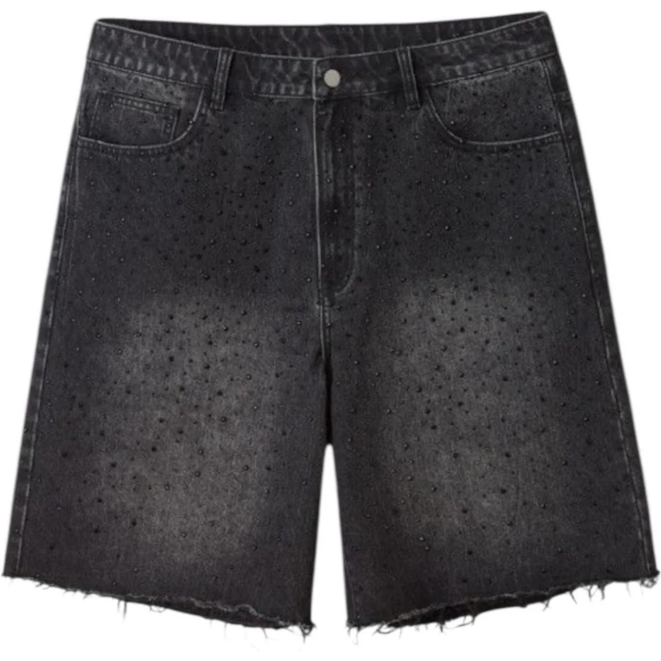 HMDD C2G Billie Jean Black Denim Shorts