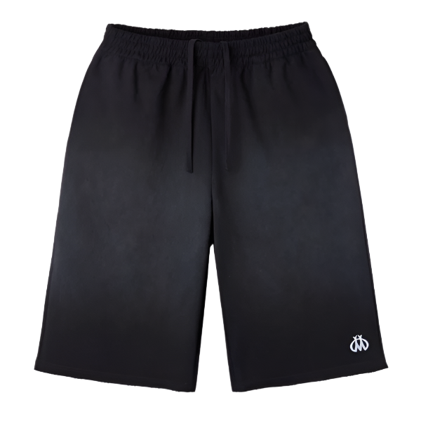 HMDD Levee Black Sweat Shorts