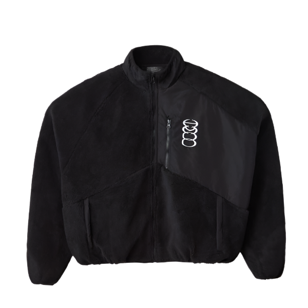HMDD Polar Fleece Black Jacket