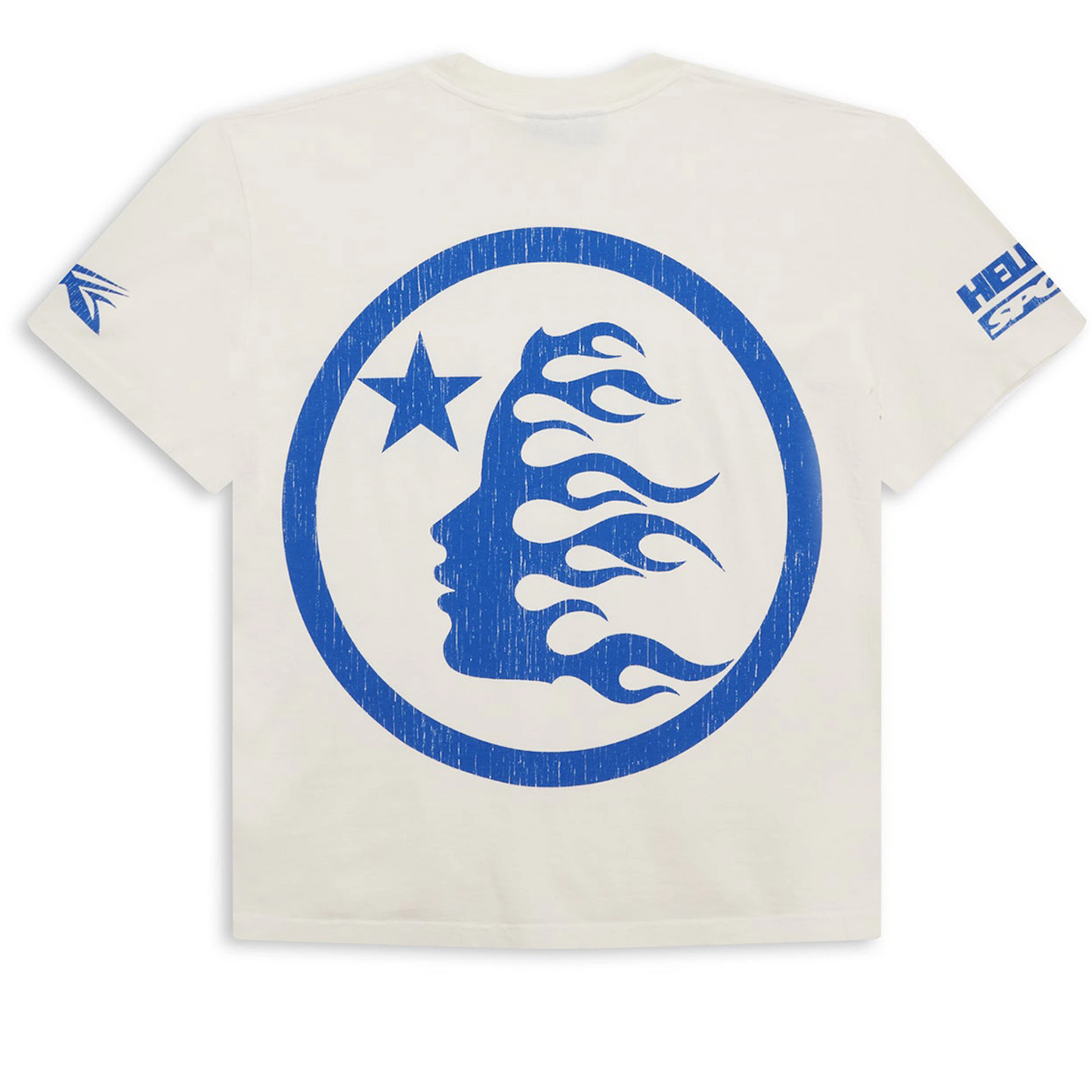 Hellstar Beat Us! White Blue Tee
