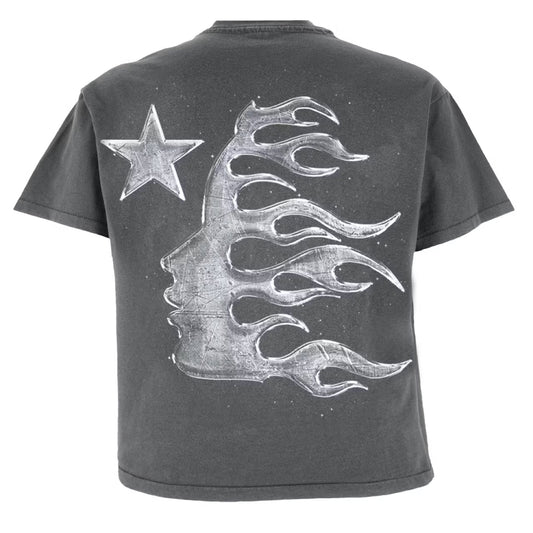Hellstar Chrome Black Tee