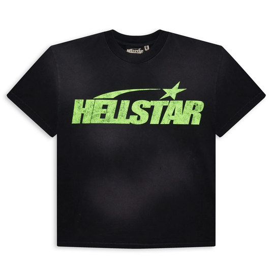 Hellstar Classic Black/Green Tee