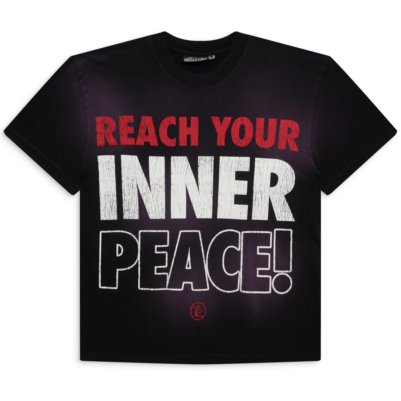 Hellstar Inner Peace Black/Red Tee - WyCo Vintage, Kansas City's Premier  Destination for Streetwear, Sneakers, and Vintage Tees