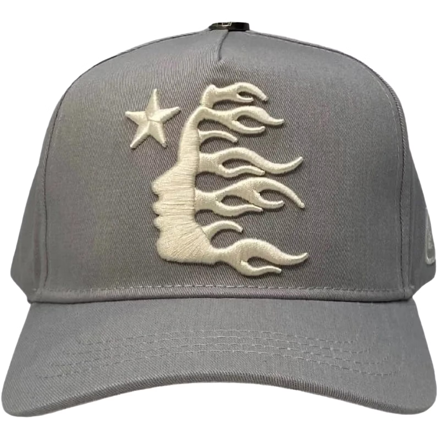 Hellstar OG Logo Grey Snapback Hat