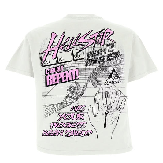 Hellstar Online White Tee