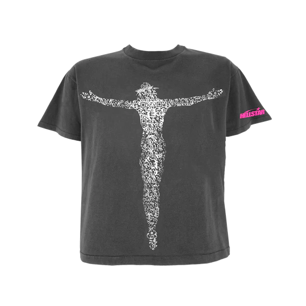 Hellstar Qr Christ Black Tee