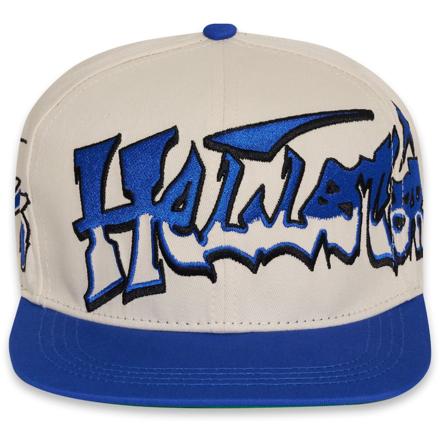 Hellstar Records White/Blue Snapback Hat