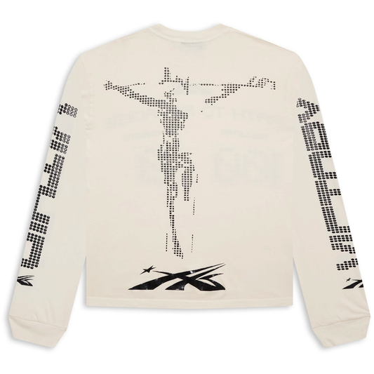 Hellstar Scoreboard L/S White Shirt