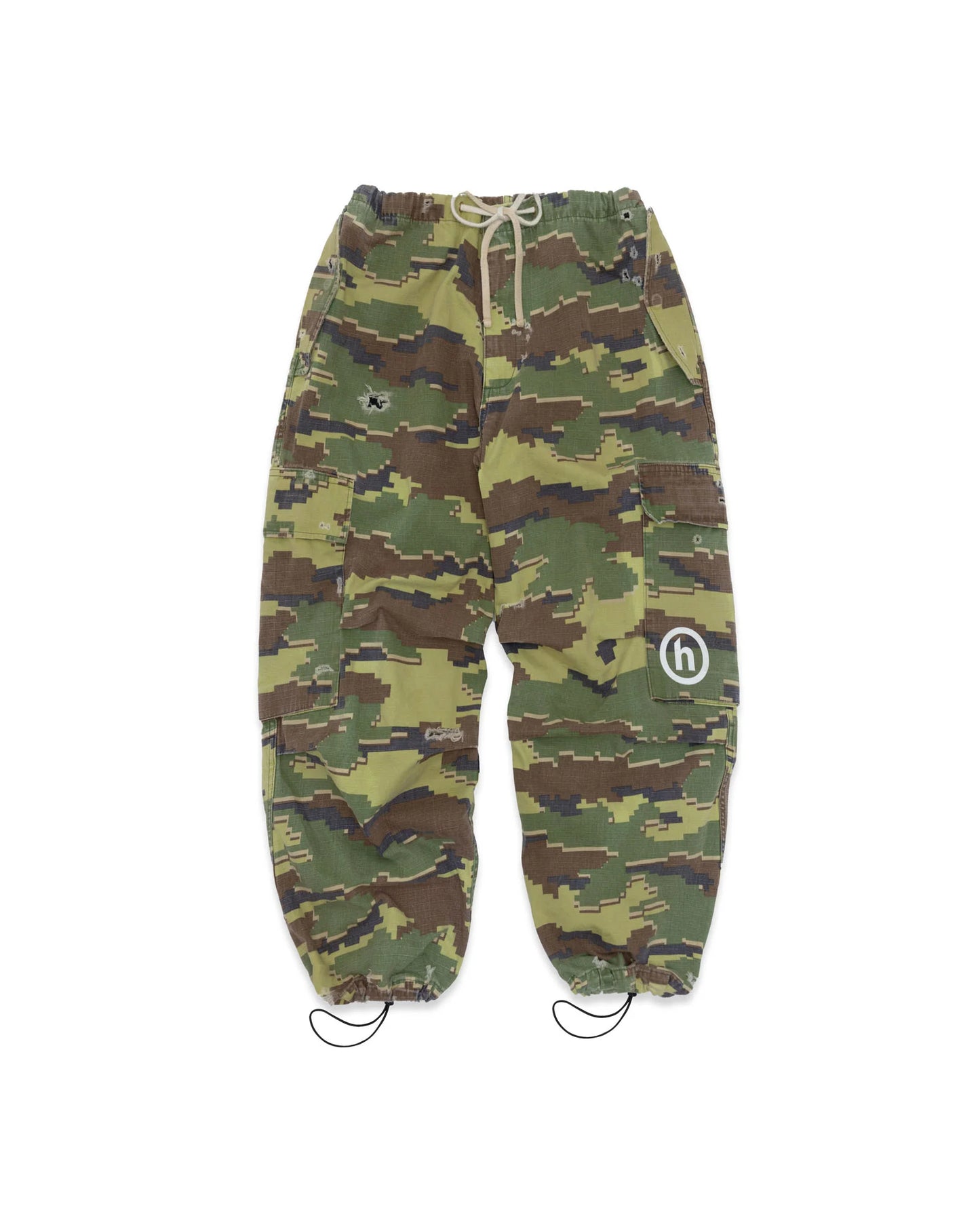 Hidden NY Distressed Digi Camo Overpant