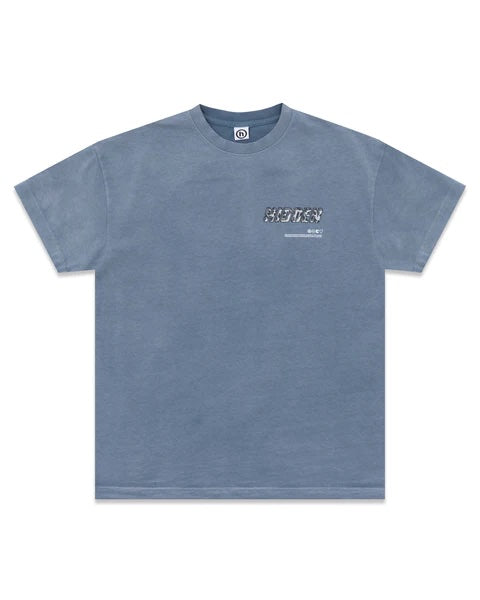 Hidden Eroded H Vintage Wash Blue Tee