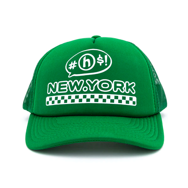 Hidden Kong Swear Green Trucker Hat