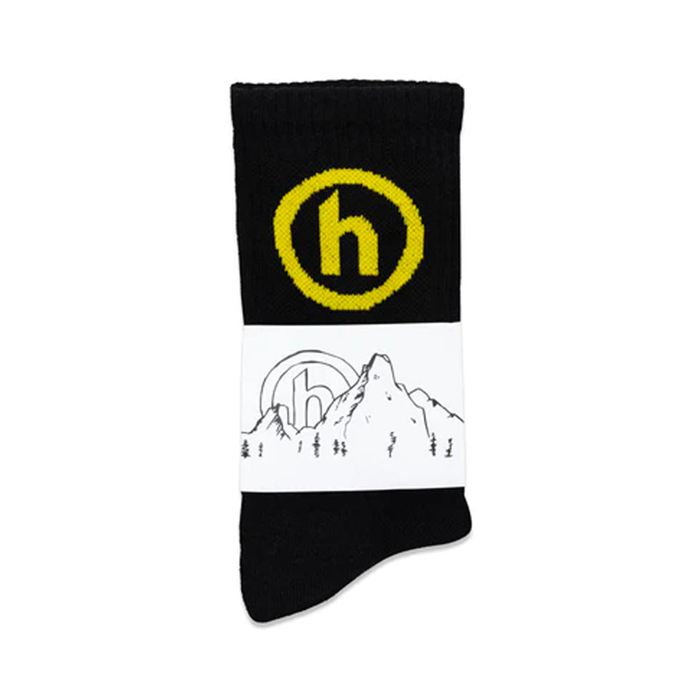 Hidden NY Black Yellow Socks – WyCo Vintage Broadway