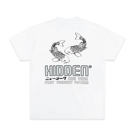 Hidden NY Koi White Tee