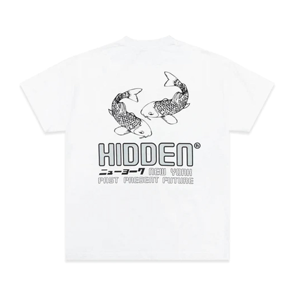 Hidden NY Koi White Tee