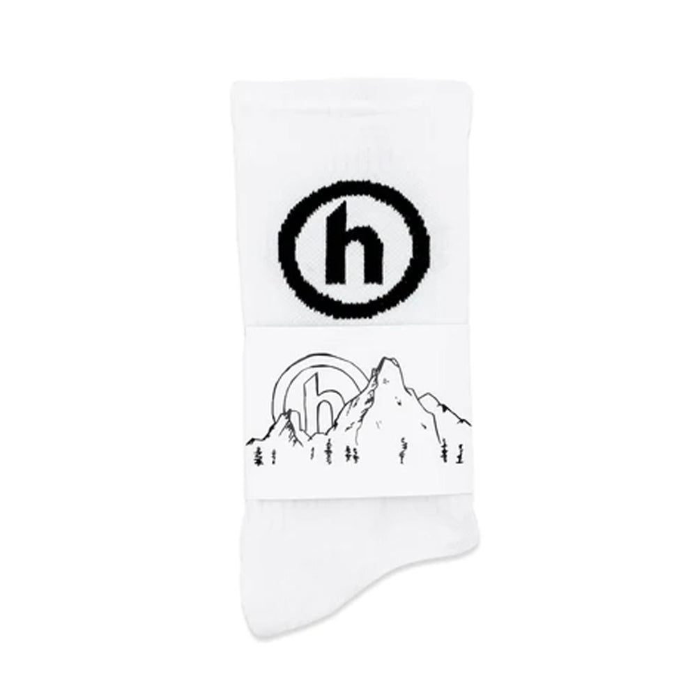 Hidden NY White Black Socks – WyCo Vintage Broadway