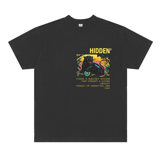 Hidden Panther Black Tee
