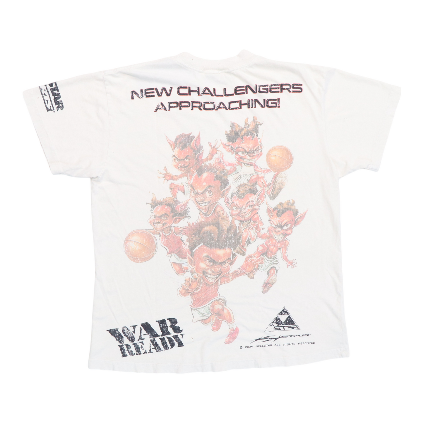 Hellstar All Stars Go To Heaven Vintage Wash Tee