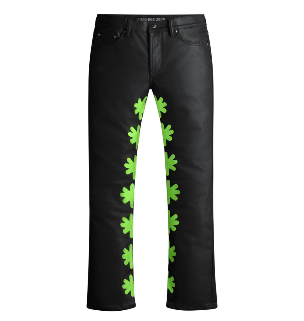 Lost Shdws WAX PANT (SLIME GREEN)