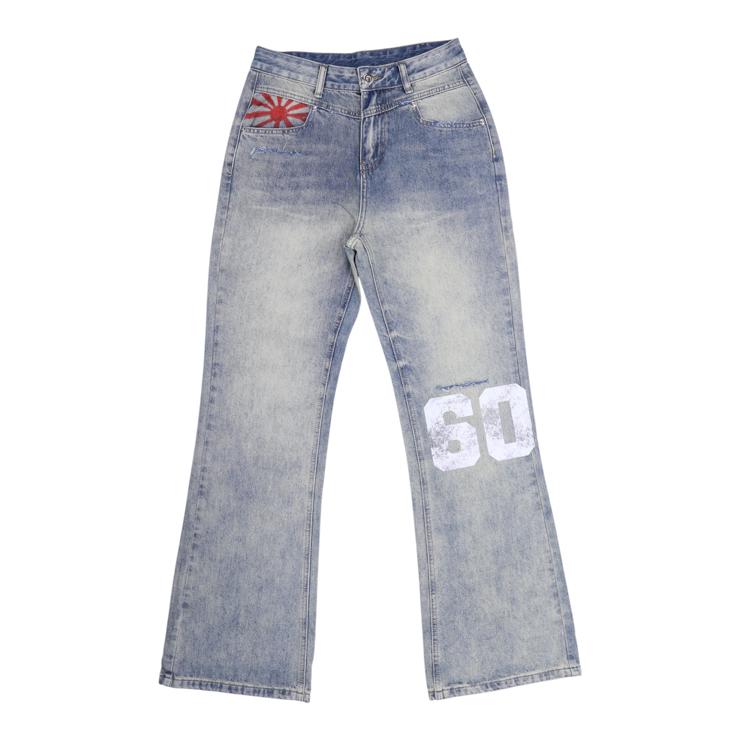 Imperil Vestures 60 Thrashed Denim Pants