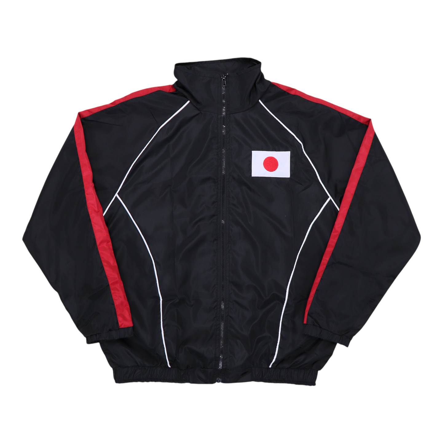 Imperil Vestures Japan Black Windbreaker