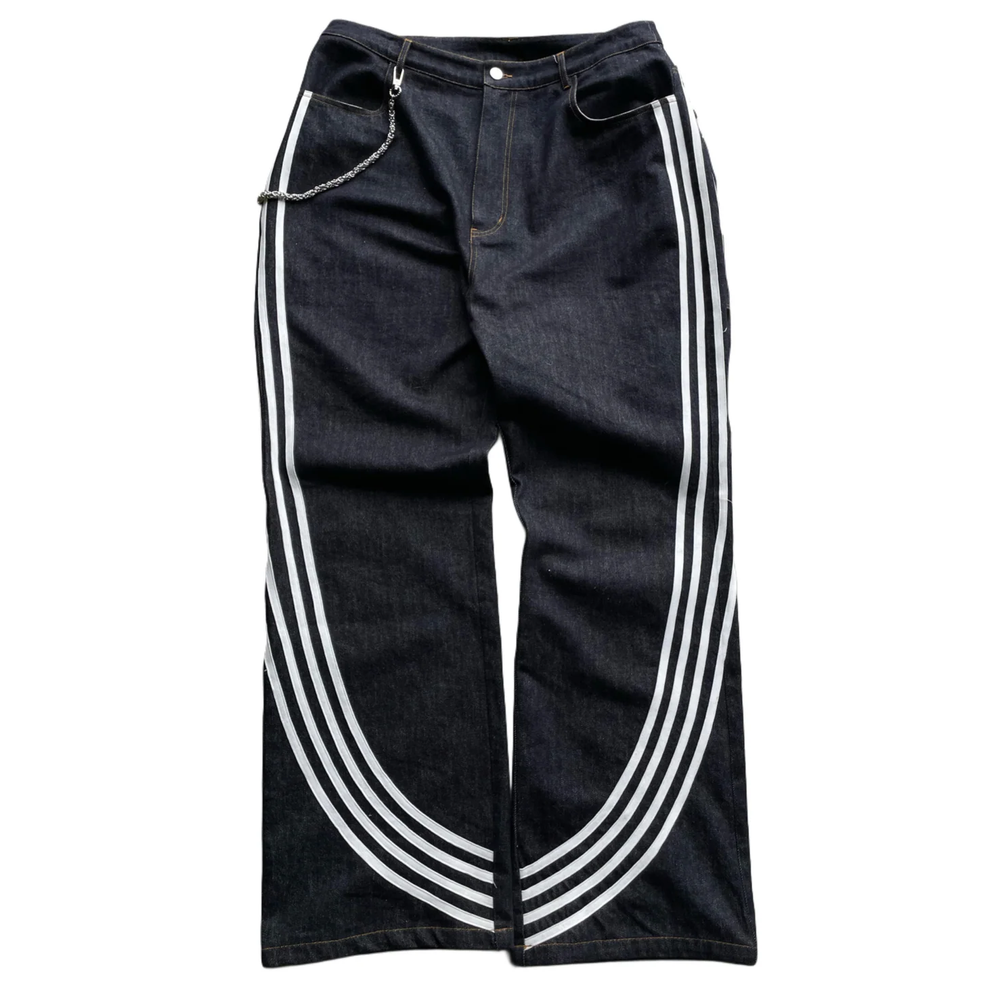 Imperil Vestures Tokyo Stripe Denim Pants