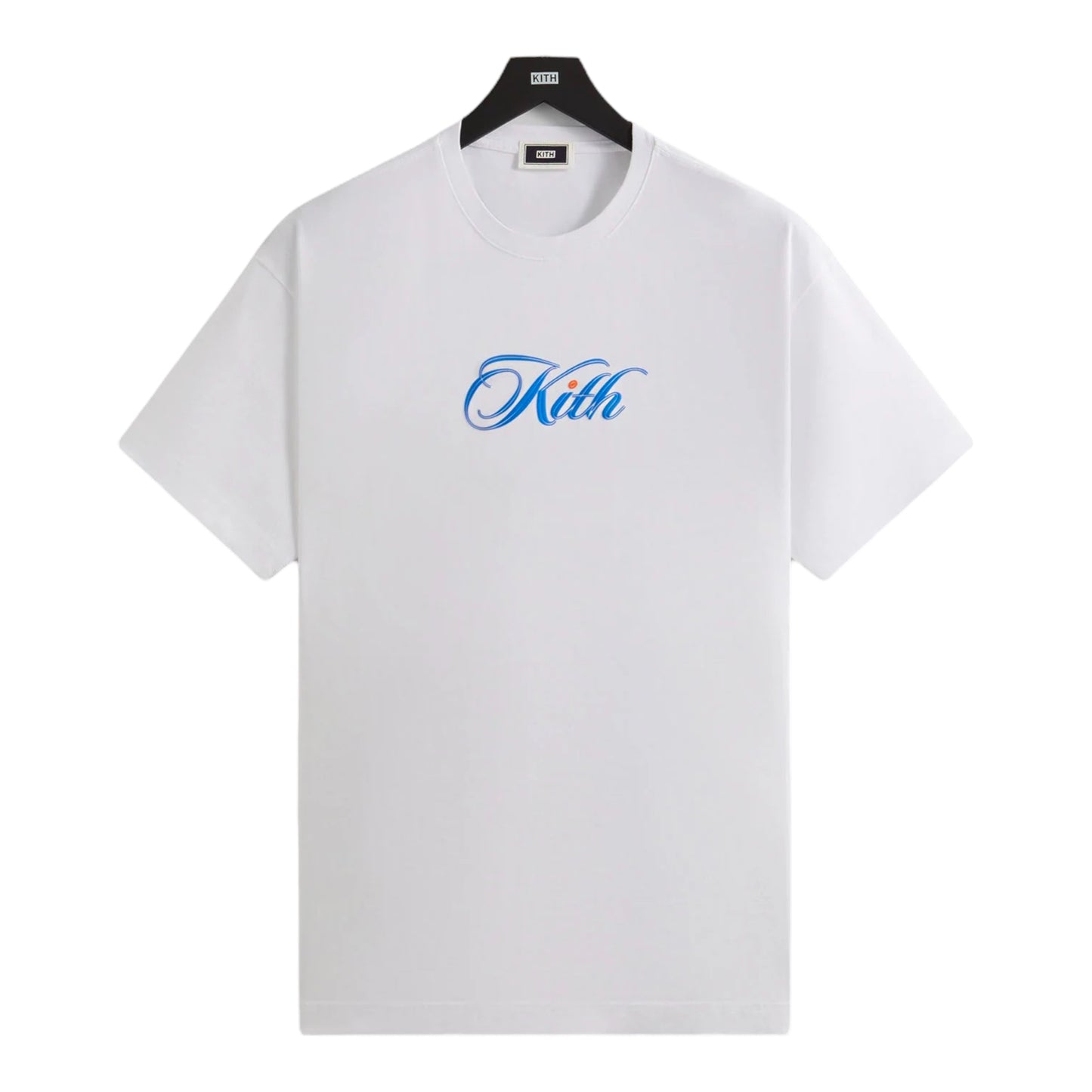 Kith Cursive Logo White Tee
