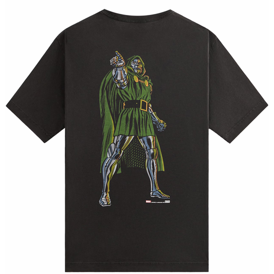 Kith x Marvel Dr. Doom Vintage Black Tee