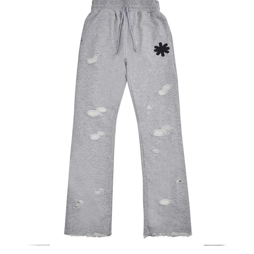 Lost Shdws DSTRY Double Layered OG Logo Grey Sweatpant