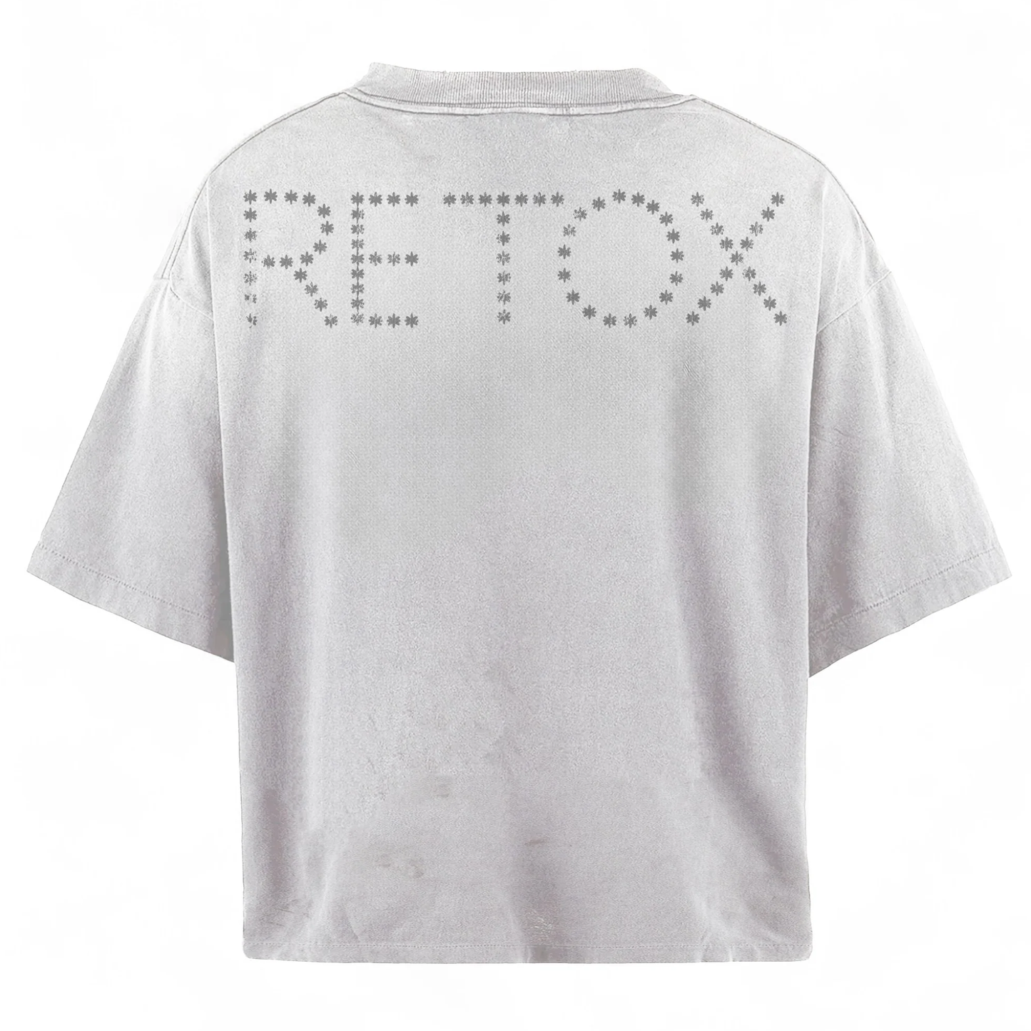 Lost Shdws Chaostatic Age! Distressed White Tee